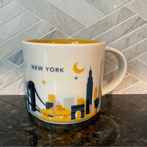 Starbucks Coffee NEW YORK You Are Here Collection Mug 14 oz